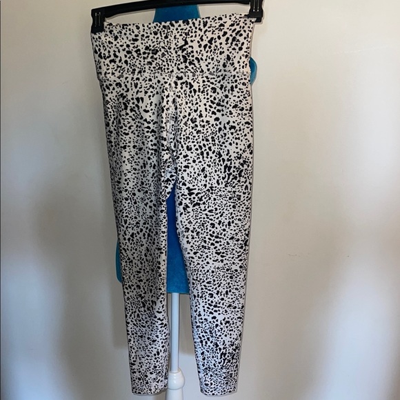 Balance Collection Black and White Patterned Leggings - Picture 1 of 4